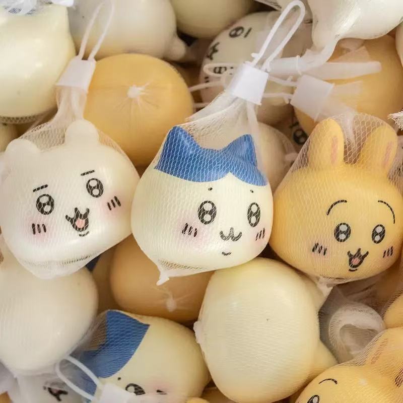 Bolsa de Navidad de malla de descompresión pellizco de rebote lento muñeca de estudiantes de estand de regalos de descompresión artefactos mágicos