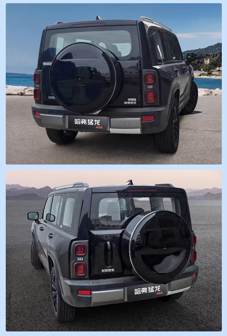 Suitable for 25 Models of Haval Raptor Fuel-Powered Versions, Spare Tire Cover, Spare Tire Shell, Haval V7 Tire Cover, Off-Road Modification Decorative Parts