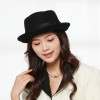 Demi-season retro woolen hat for leisure, french style