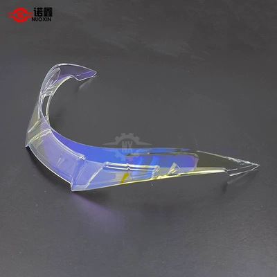 Adapted to AGV K6 Dəbilqə (Kaska) aksesuarları - k6-rear-wing-aurora-blue