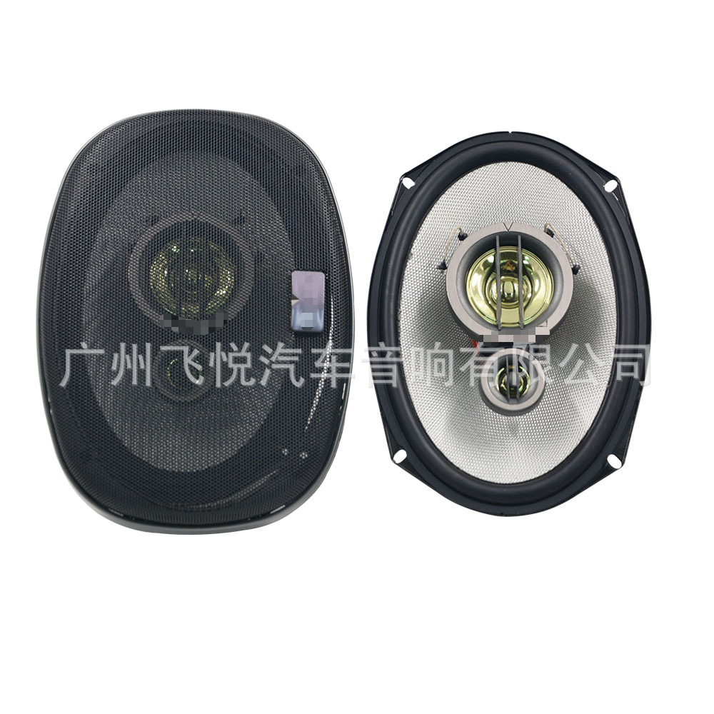 Wholesale Car Audio Coaxial Speaker 7X 10inch Mid-Bass Speaker with Tweeter Direct Drive Hq718