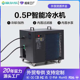跨境运动员适用冰水机0.5HP静音户外冰浴配冰桶制冷水机智能静音