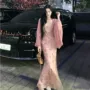 蕾丝法式气质显瘦连衣裙