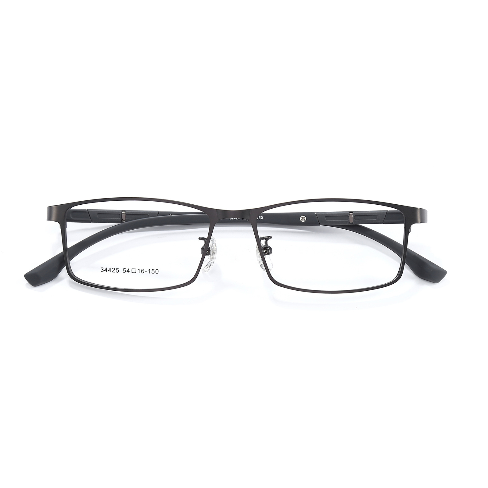 Marco de los vidrios de los hombres de la élite, color exquisito, vidrios de acero plásticos del lleno-marco, vidrios de electrochapado del vacío, venta al por mayor de Danyang