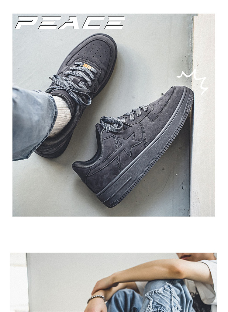 Leichte, lässige Boardschuhe für Herren in Übergröße, neue Herbst- und Winterschuhe für Studenten, schwarze Sportschuhe für das Militärtraining von Herren_voghion.com