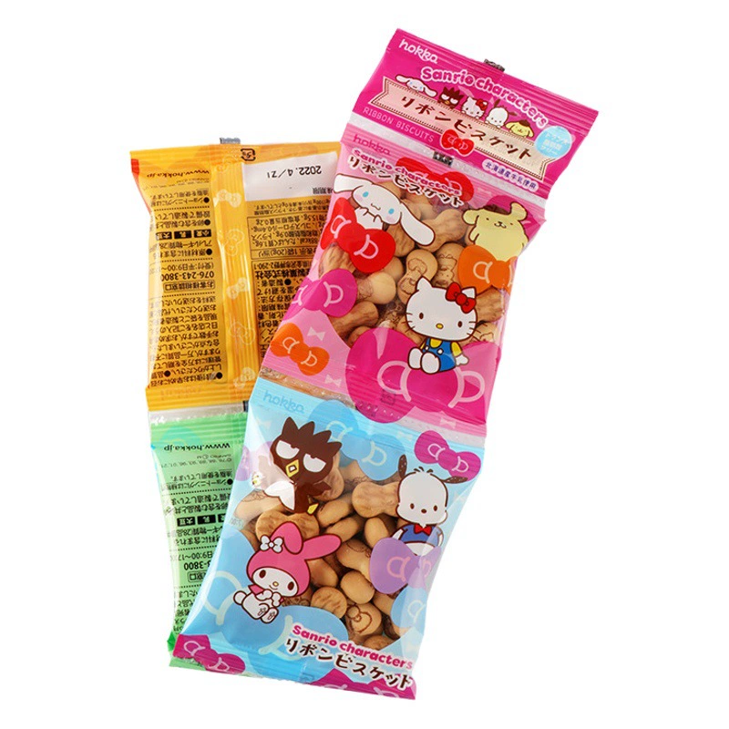 Японское фруктовое печенье Hokuriku, 4/упаковка, яичное молоко Katie, мультяшное закусное печенье