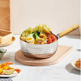 申魔(SENMO)多用途料理锅 雪平锅 SC22K11不锈钢汤锅礼盒装 代发