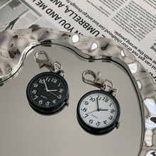 创意高级感时尚批发考试公务员学生初高中设计感可爱挂表石英怀表