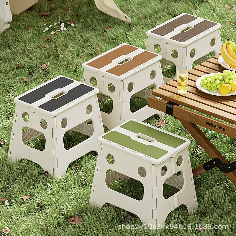 折叠凳子成人塑料便携椅子户外加厚餐桌高凳椅手提儿童小板凳矮凳