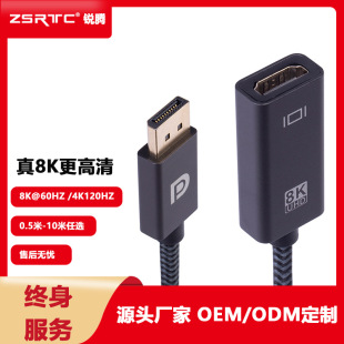 DP TO HDMI�D�Q������ĸDP�DHDMI 4K@60HZ����ʽ�D���^�����D�Ӿ�