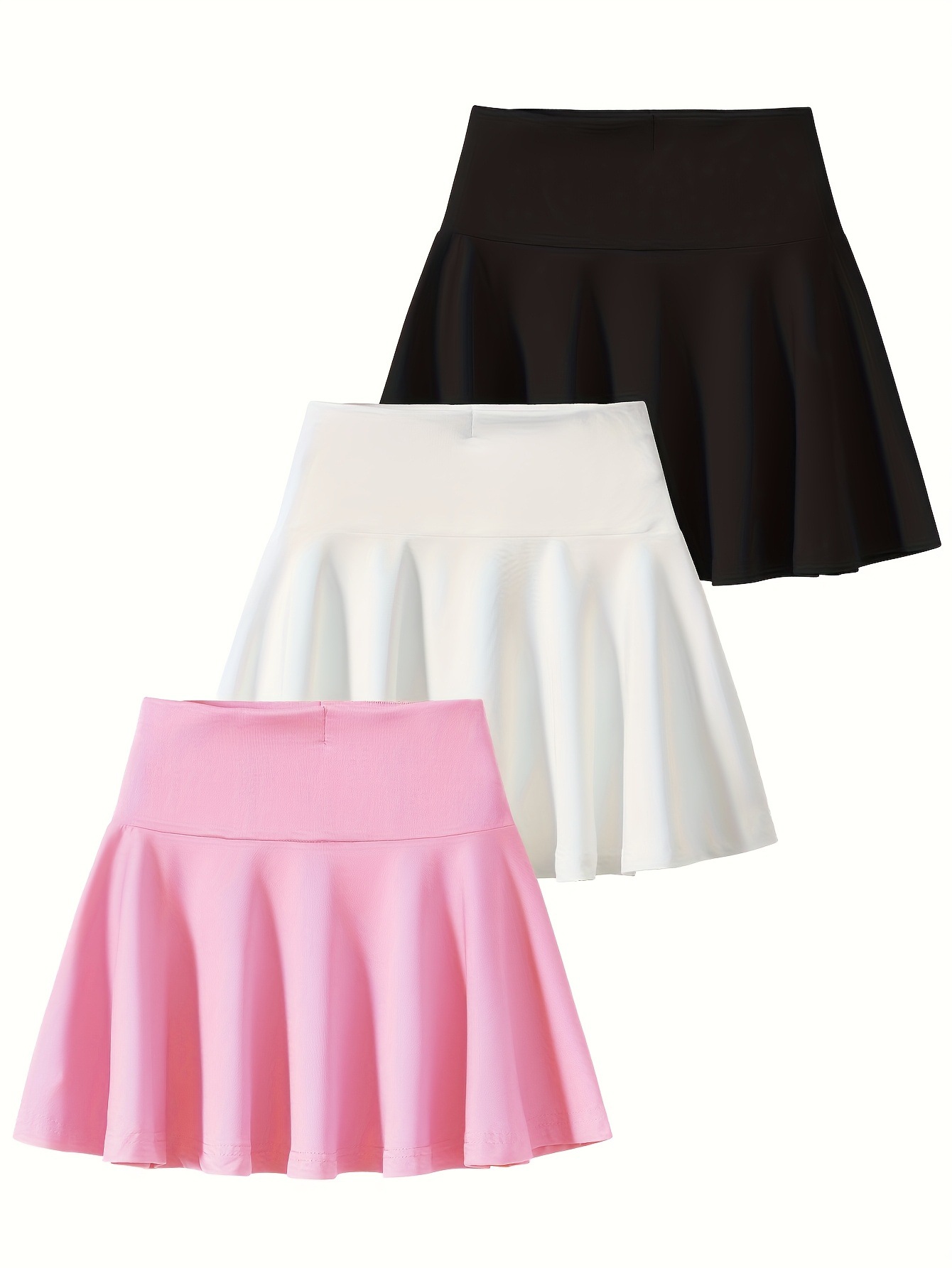 U 86438 High Waist Tennis Skirt Shorts