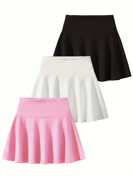 U 86438 High Waist Tennis Skirt Shorts