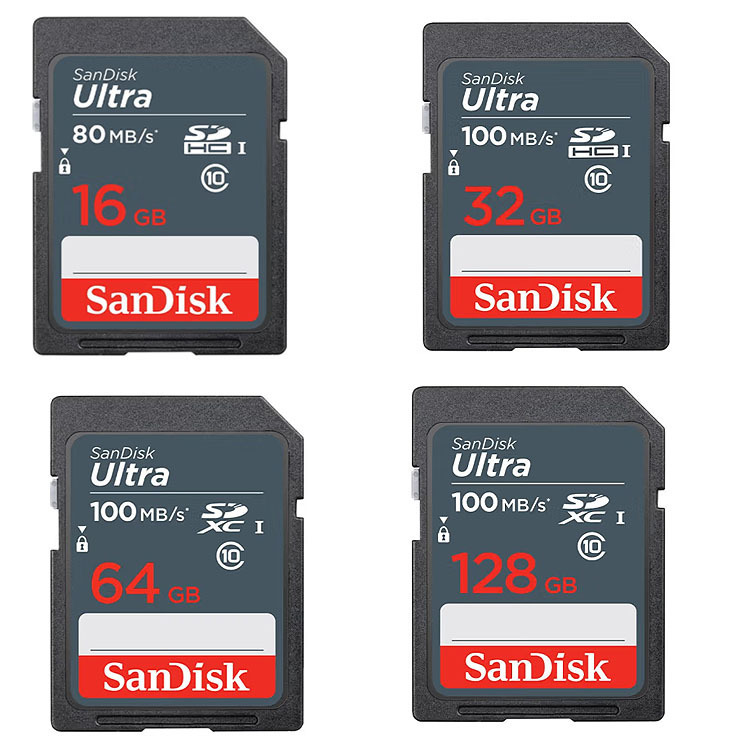 純正サンディスクSDメモリーカード64G128G高速車載一眼レフカメラパソコンデジタル卸売|undefined