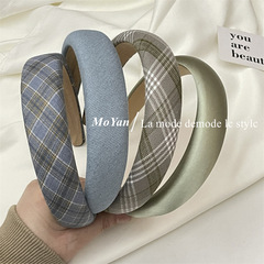 Gauge High Crown Headband for Women, 2023 New Style Sponge Headband, Face Washing Hair Tying, Hair Compression Headwear, Retro Hair Clip