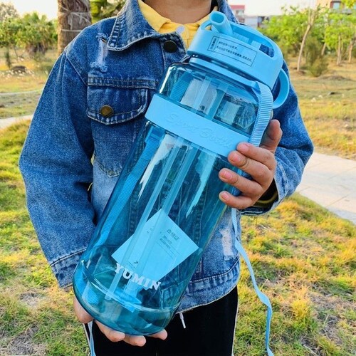 W1YP wholesale super large capacity 3000ml space cup, anti-fall and explosion-proof cup, fitness outdoor water bottle, large water cup, high resistance