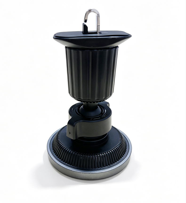 Cross-Border Wholesale Car Phone Holder Dashboard Navigation Fixed Support Bracket Air Vent Clip-On Round Magnetic Mount