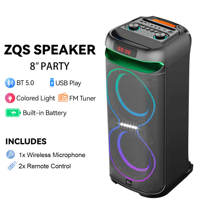 Sing-e dec s8258ハイパワーダブル8インチKTVカラオケbluetoothスピーカー広場舞台K歌用|undefined