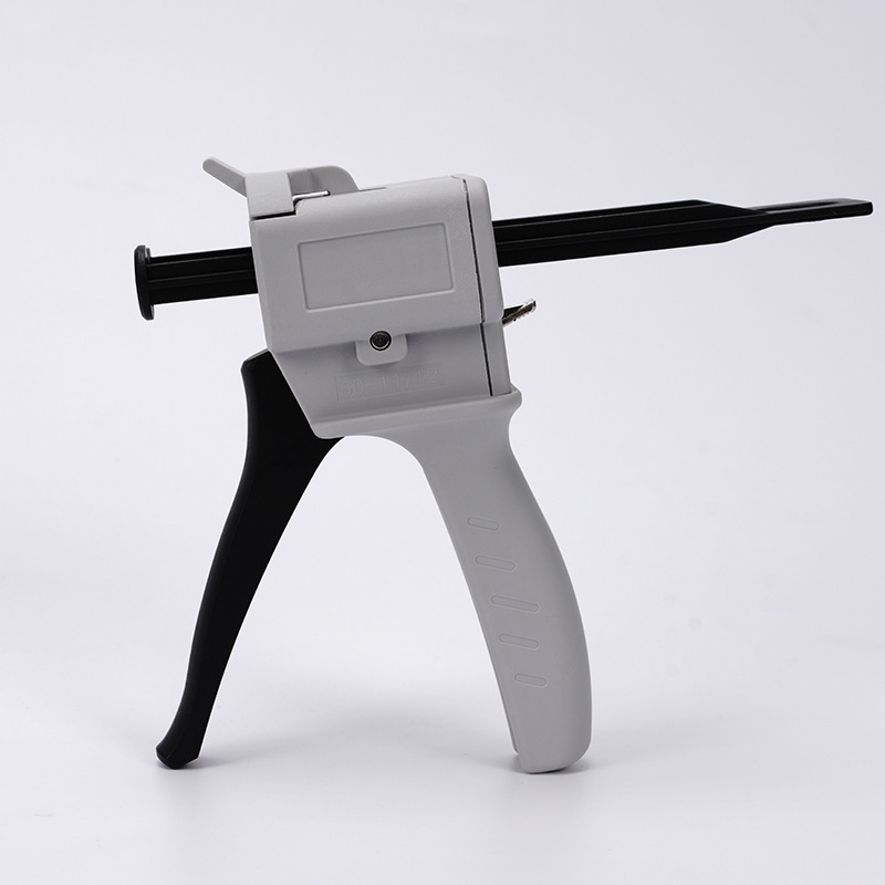 AB胶枪50ml双液AB胶筒胶手动胶枪1:1/2:1/10:1挤双组份点胶机高效