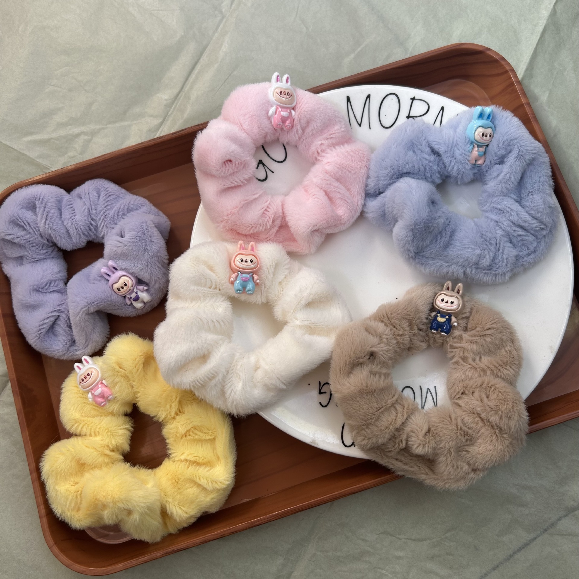 Nuevo otoño y invierno caliente para niños burbujas de peluche de tela de tela