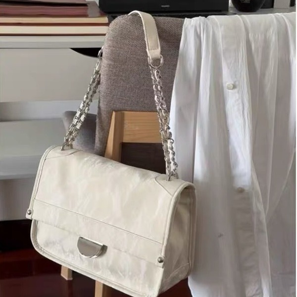 Borsa a tracolla donna versatile con catena stile casual_voghion.com