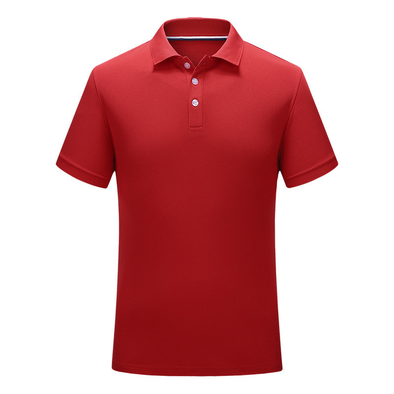 국내 폴로 셔츠 운동 선수 반팔 티셔츠 코치 무술 태권도 심판 훈련 속건성 옷깃 반팔 DIY
