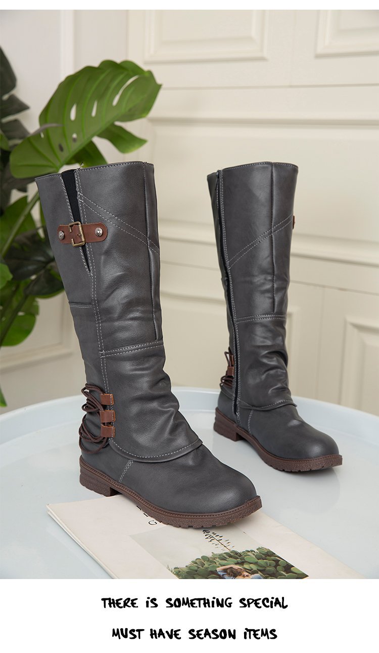 Fashion explosion outside wear fall and winter high boots_voghion.com