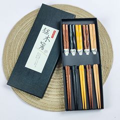 和風箸5膳、寿司亀甲箸、栗材箸、和風和食外貿尖箸、工場卸売