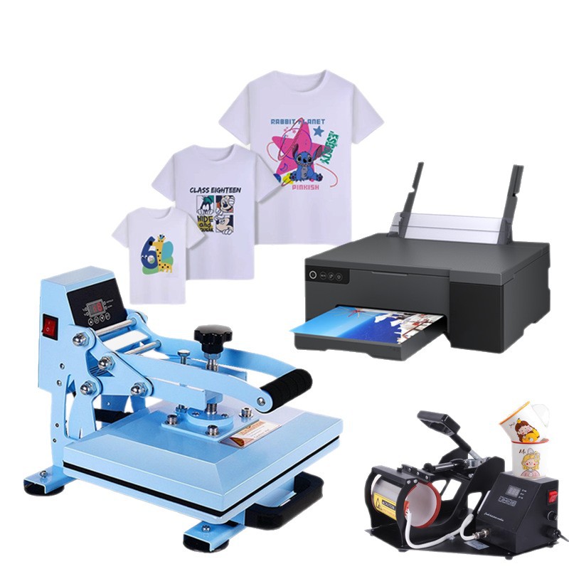 Máquina de impresión creativa para ropa, impresión por transferencia térmica, impresión de tazas, impresora de fotos para diseños de camisetas, digital