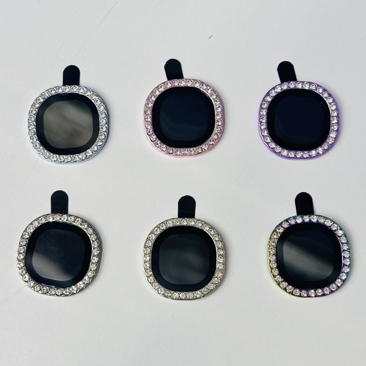 Aplicable a la película de protección de la cámara infinix hot60, vidrio de diamante, película de cabeza de lente de ojo de halcón de 50 puntos