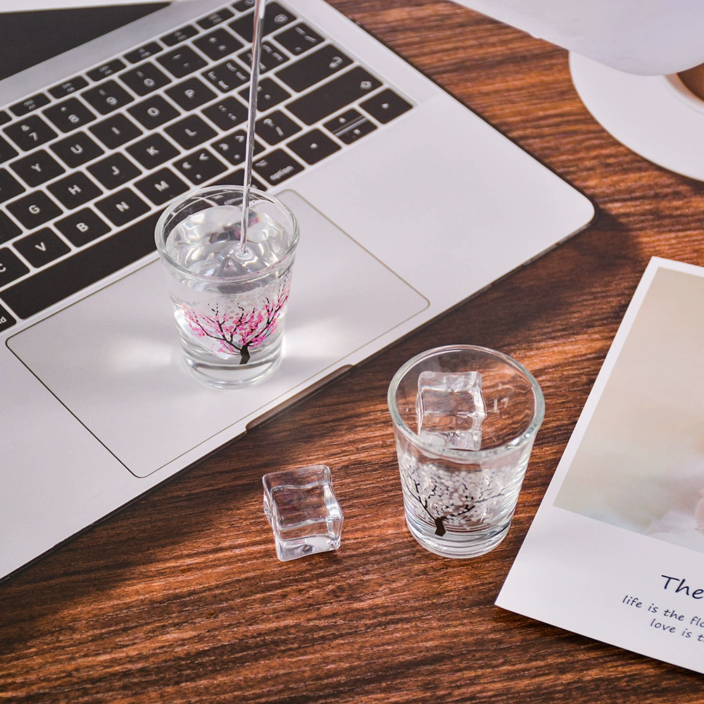 Креативный кристал glass бокал для вина, стопка, 2 унции, интернет-знаменитость, меняет цвет, сделанный на заказ