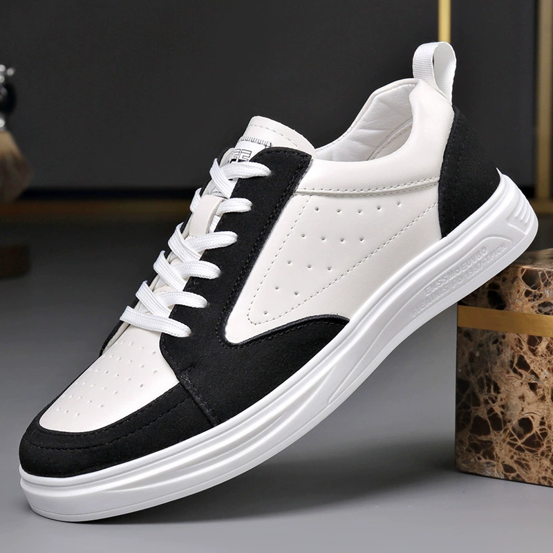 2025 Весна-Осень Новые ретро удобные для комбинации Толстоподошвенные туфли Дышащие и легкие Кроссовки для мужчин Большой размер Повседневная обувь