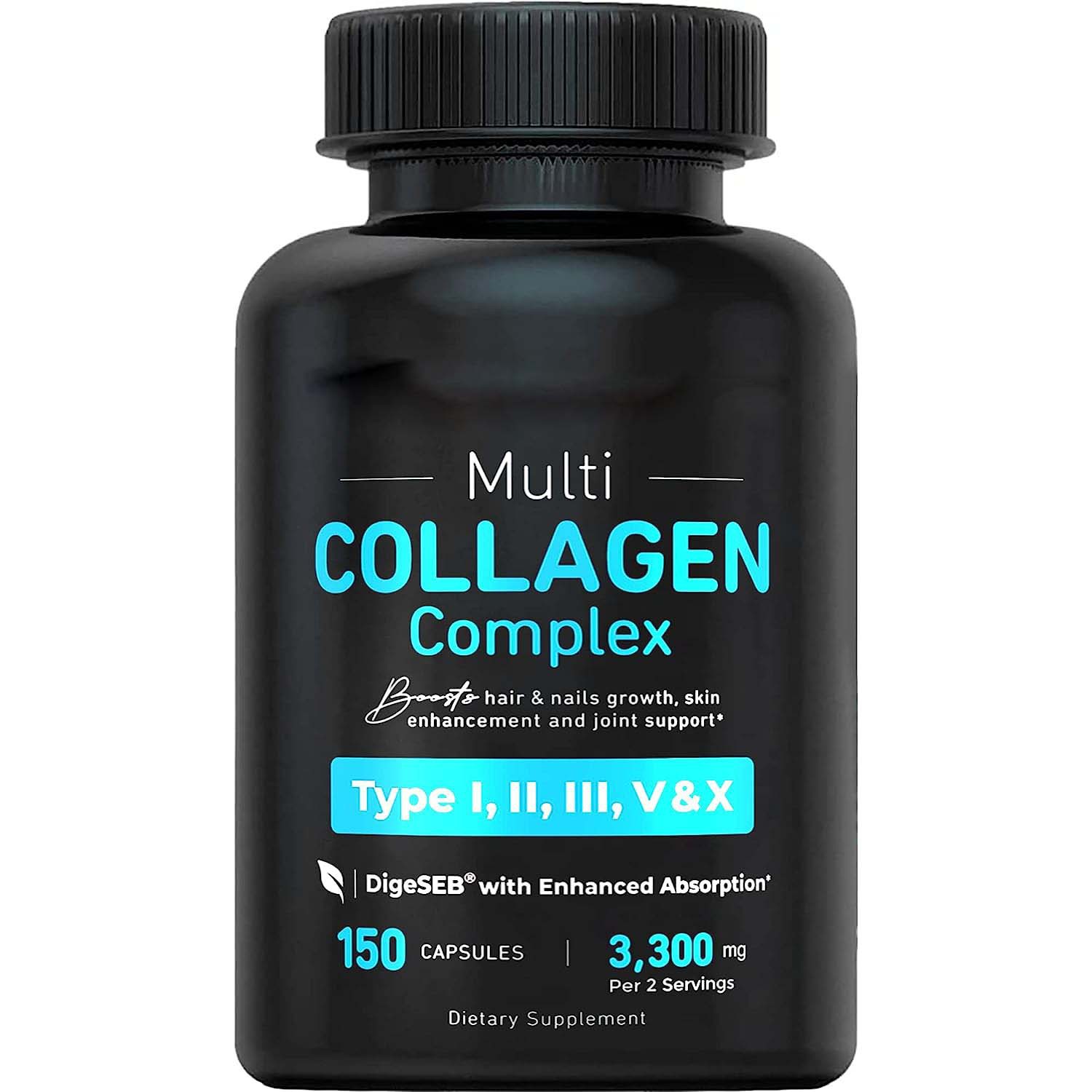In Stock, Amazon's Best-Selling Vitamin Collagen Protein Capsules for Men and Women