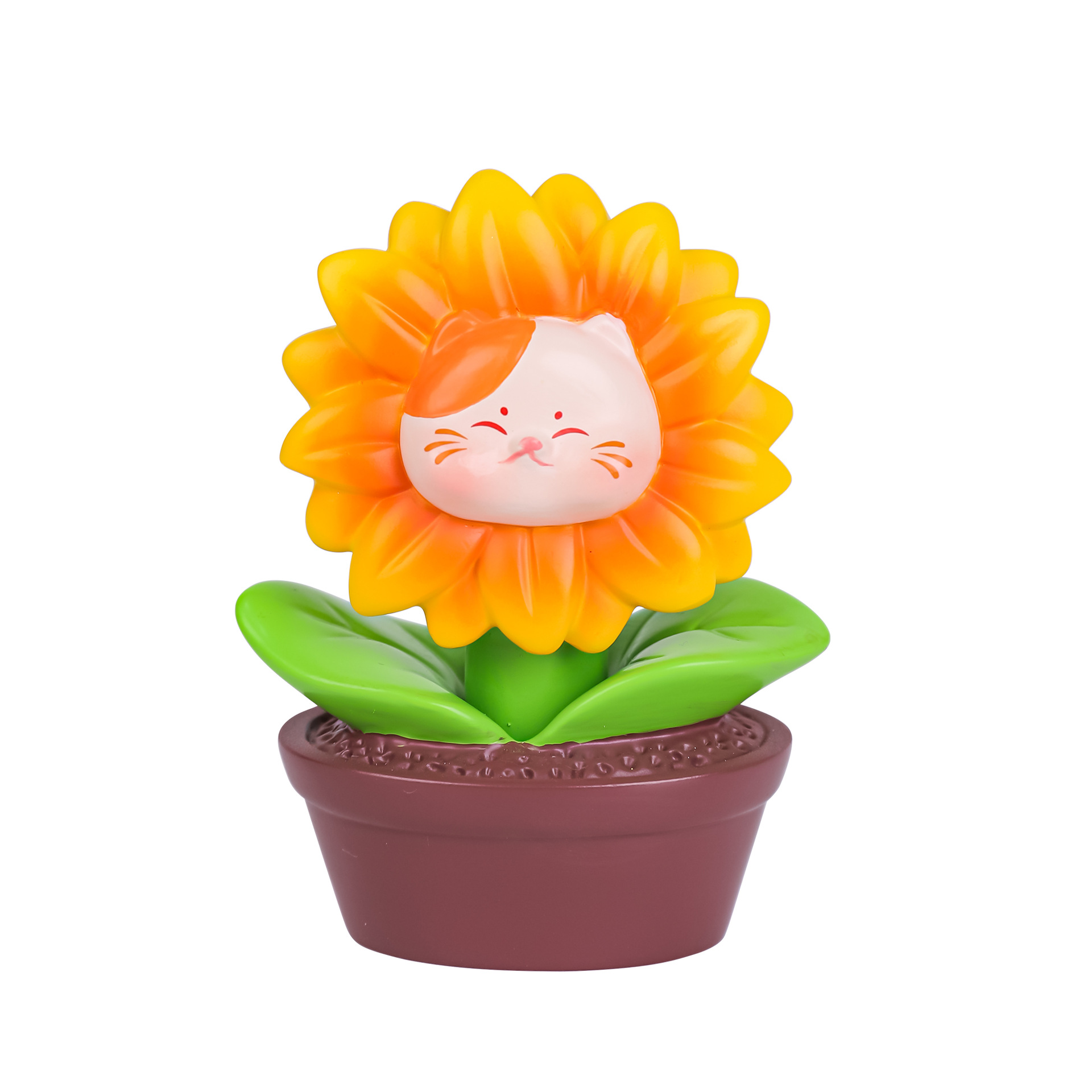 포춘 터지는 화분 크리에이티브 인터넷 셀러브리티 시뮬레이션 작은 화분 포춘 트리 수지 장식품 데스크탑 장식 소녀 선물