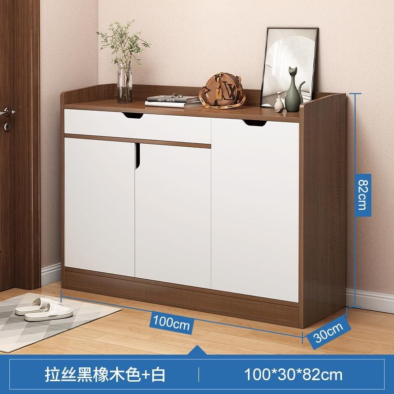 서랍형 - 3도어 - 브러시드 블랙 100CM