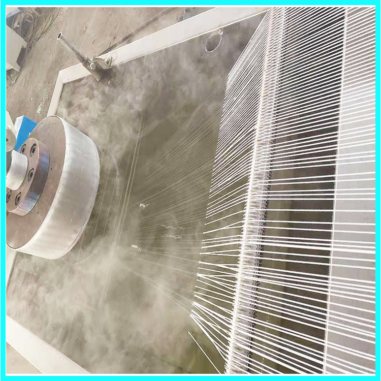 做尼龙绳子机器 塑料捆绑绳圆丝拉丝机 做扭绳绳子成套设备