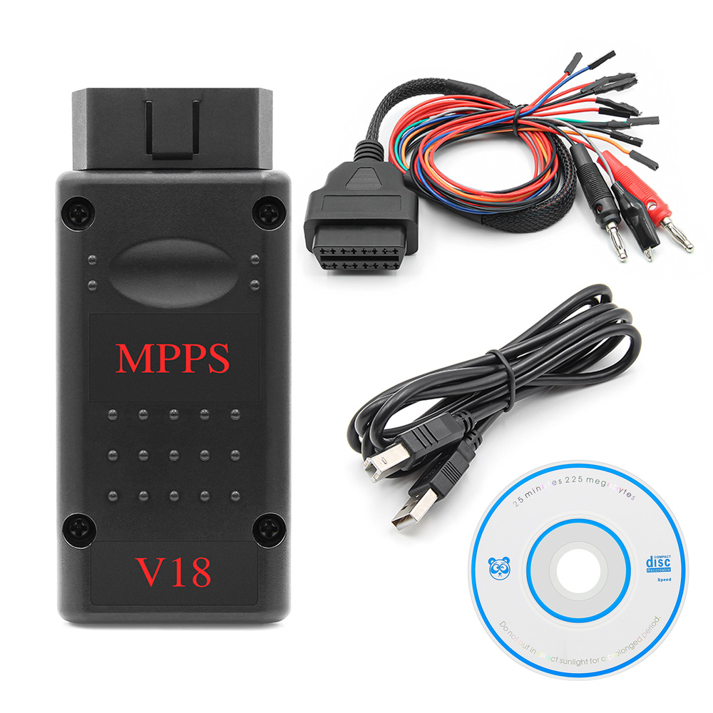 MPPS V18 TRICORE MULTIBOOT with ecu Breakout Tricore Cable