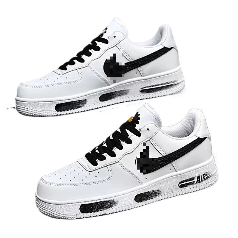 Nike Air Force 1, обувь, кроссовки, дышащие белые туфли, спортивная обувь