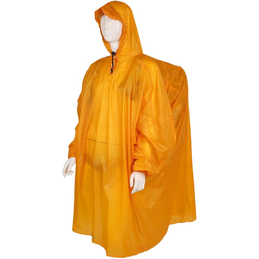 ブルーフィールドbluefield 15dナイロンシリコンコーティングレインコートアウトドアレインコート徒歩リュックサックワンピースレインコート