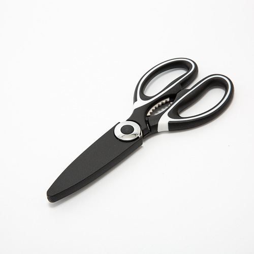 Stainless steel food chicken bone scissors for pinching walnuts household kitchen scissors multi-purpose panda scissors manufacturer wholesale