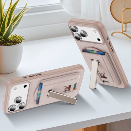 New leather-textured magnetic card holder holder, compatible with Magsafe mobile phone and bank card holders, suitable for women's Apple magnetic card holders.