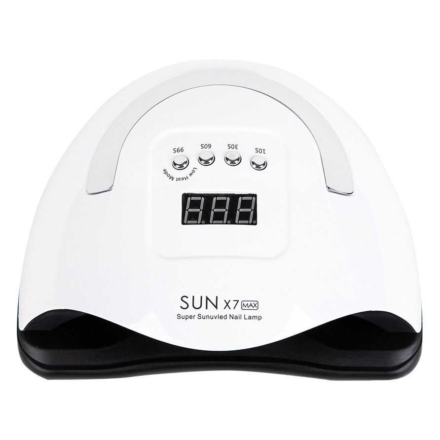 SUNx7max lámpara de uñas 180W esmalte de uñas pegamento máquina de uñas lámpara de hornear no Mano Negra inducción automática lámpara de fototerapia de uñas