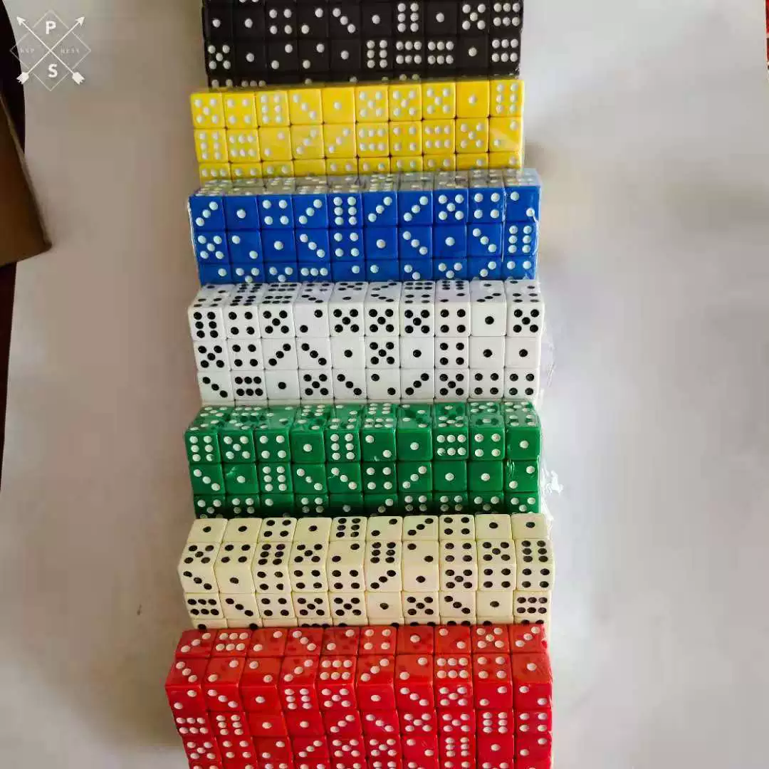 Пятно 15 мм прямоугольный реальный цвет очки кости сито