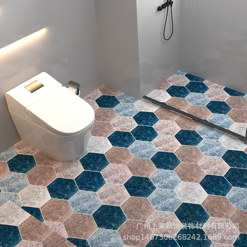 Wear-resistant floor stickers kitchen floor stickers self-adhesive floor stickers kitchen waterproof non-slip toilet toilet floor stickers bathroom Wear-resistant floor stickers kitchen floor stickers self-adhesive floor stickers kitchen waterproof non-slip toilet toilet floor stickers bathroom