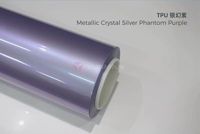 Automotive Film – Factory Direct Sales Collection - 15215m-5-years-warranty-tpu-silver-fantasy-purple-water-sticker