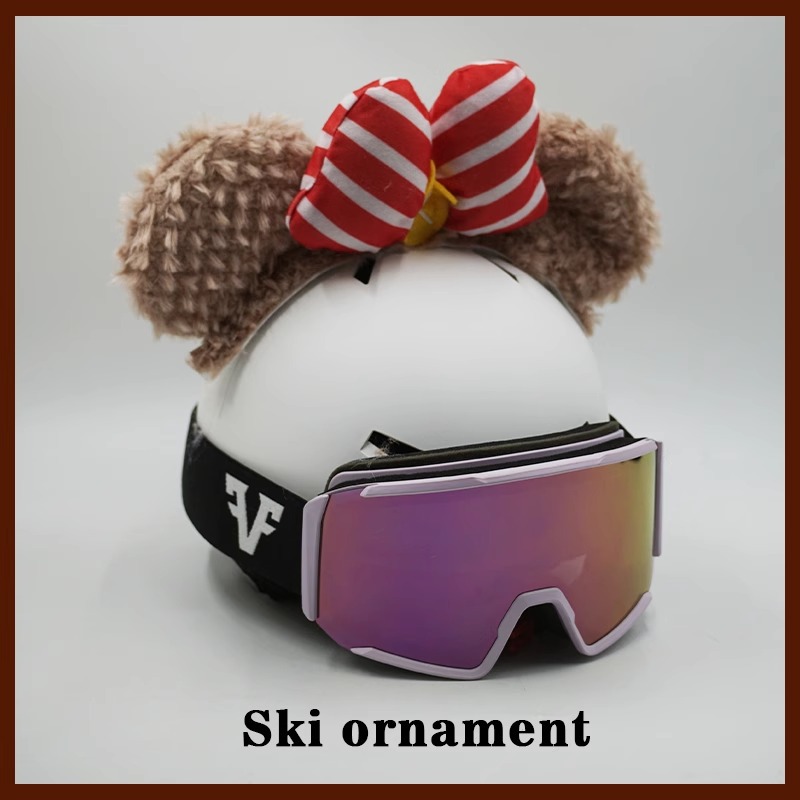 Ski Helmet Snowboard Ice Skating Personalized Ears Motorcycle Decoration