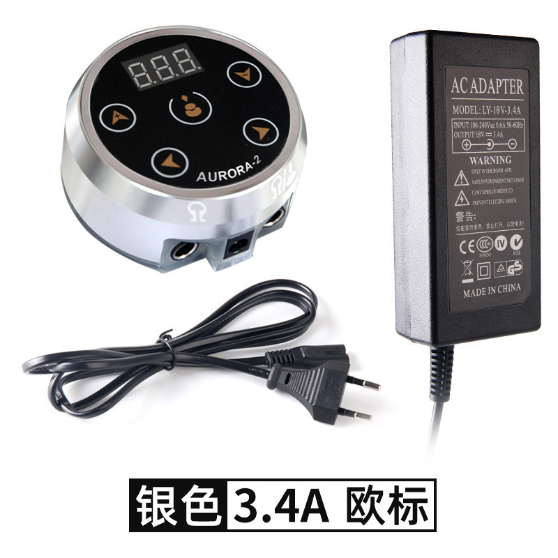 Plata 3.4A/estándar europeo