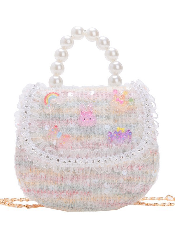 Bonito bolso de niños en línea nueva moda extranjera bebé niña princesa cambio de hombro mochila de moda