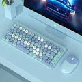 Помада, беспроводная клавиатура, мышь, милый набор для офиса, стиль панк, 4G, деловая версия, (международная торговля)