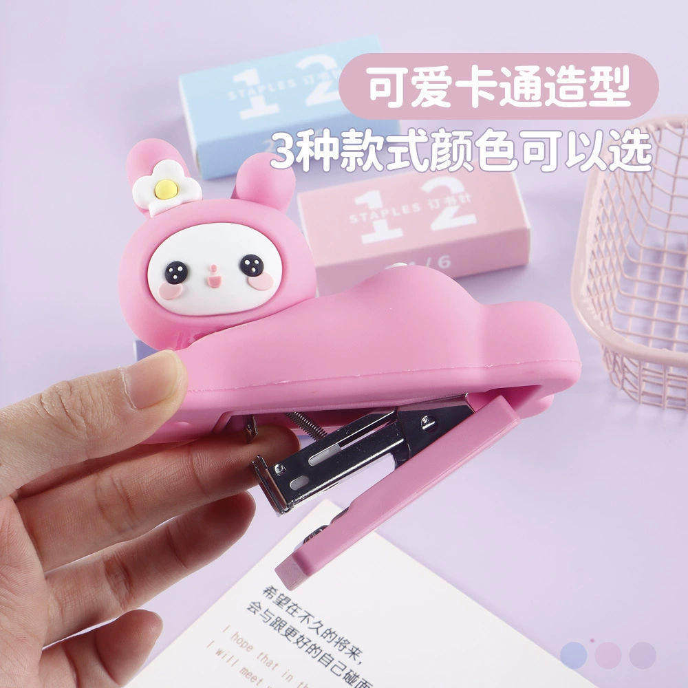 Cute creative cartoon small handheld set for office, wholesale