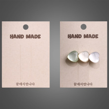 香草纸饰品卡片 韩版新款发夹饰品包装卡纸精品店高精饰品卡